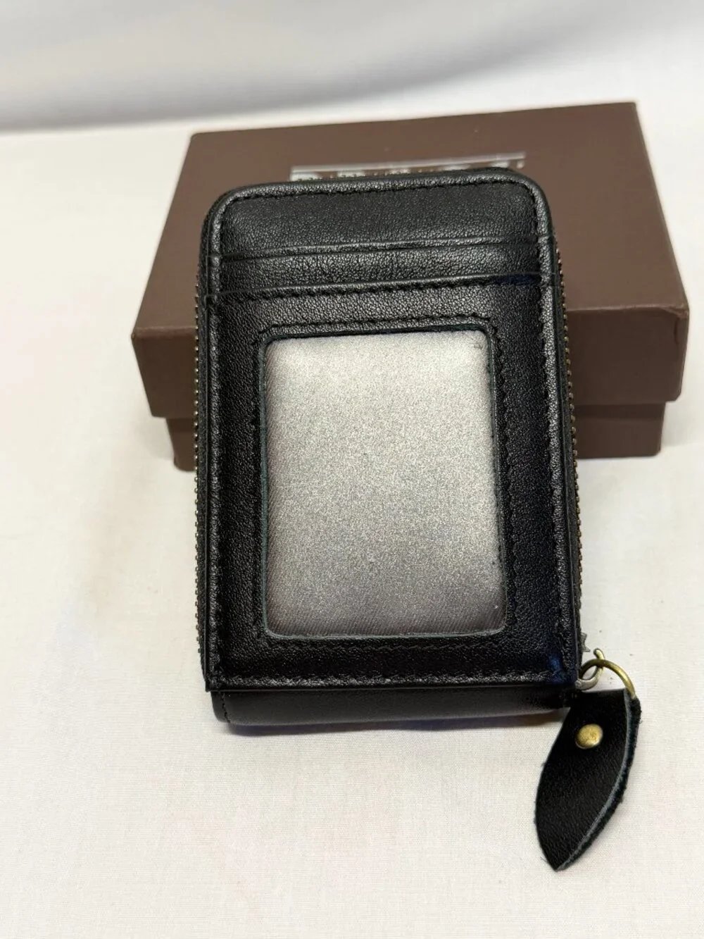Brass Tacks Leathercraft Men's Cardholder Wallet Holds 12 cards